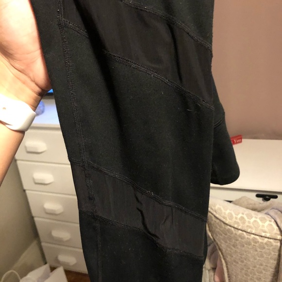 Black mesh leggings - Picture 4 of 4